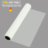 PRO 75μ Double Side Hot Peel DTF Film