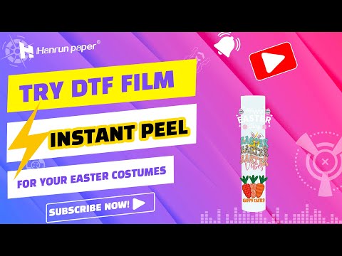 Instant Peel DTF Film