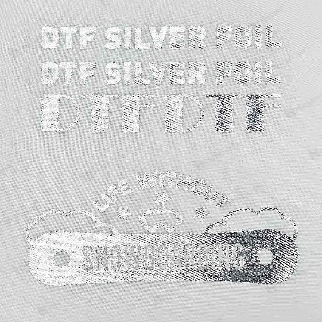 DTF Silver Foil